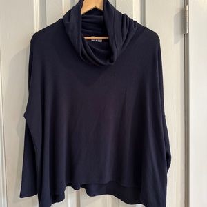 SUNDRY Navy hoodie sweater pullover sweatshirt 0